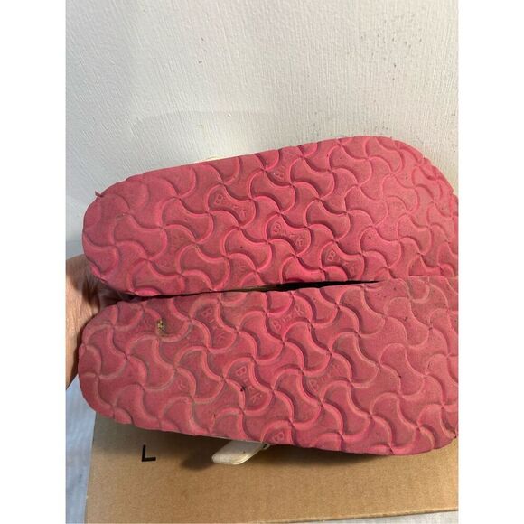 Birkenstocks Gizeh sandals 38 white strap shoes - Picture 5 of 6